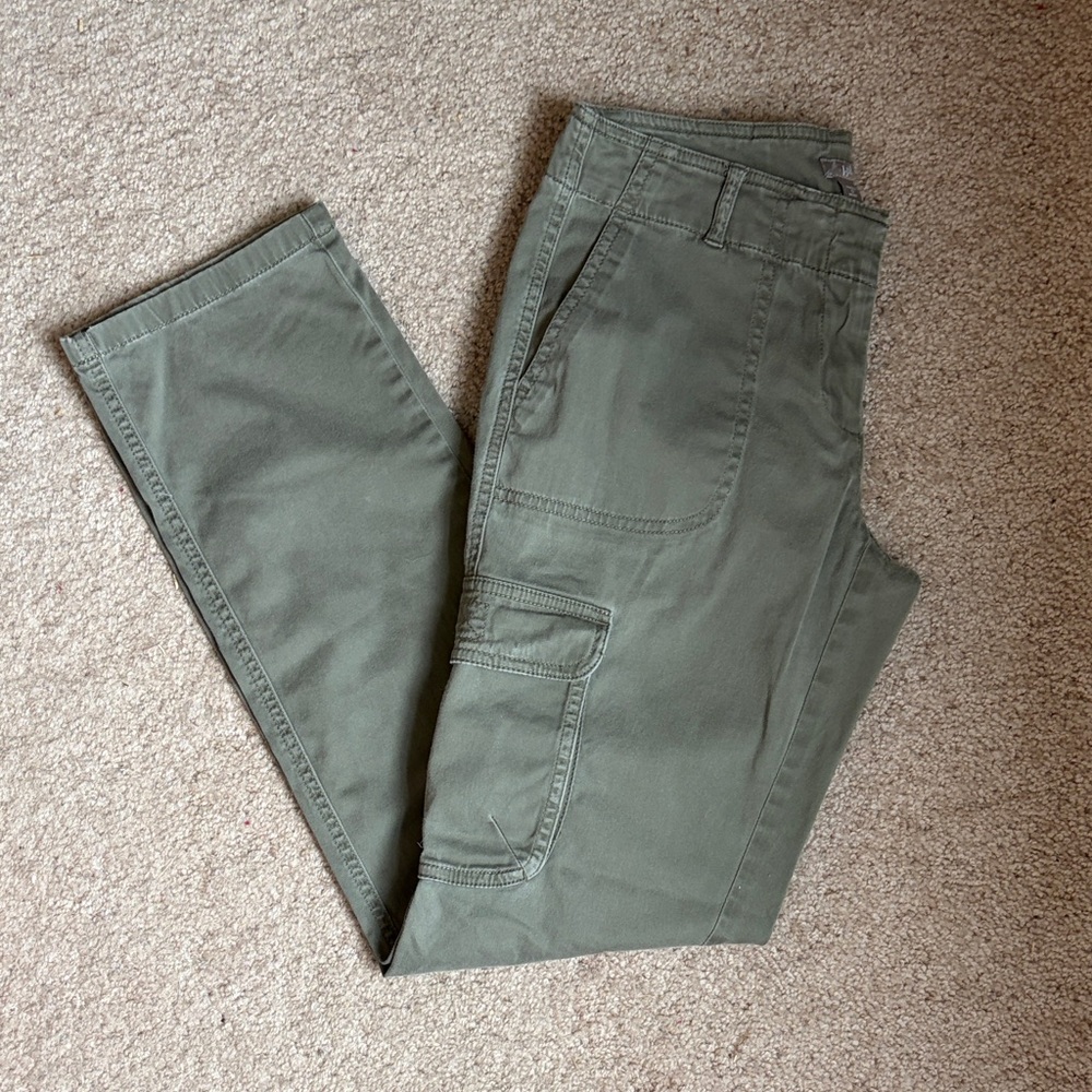 Olive Green Cargo Pants